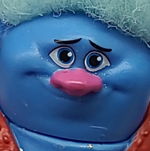 2019 HASBRO DREAMWORKS  TROLLS MOVIE "BIGGIE" 4" - Picture 9 of 10